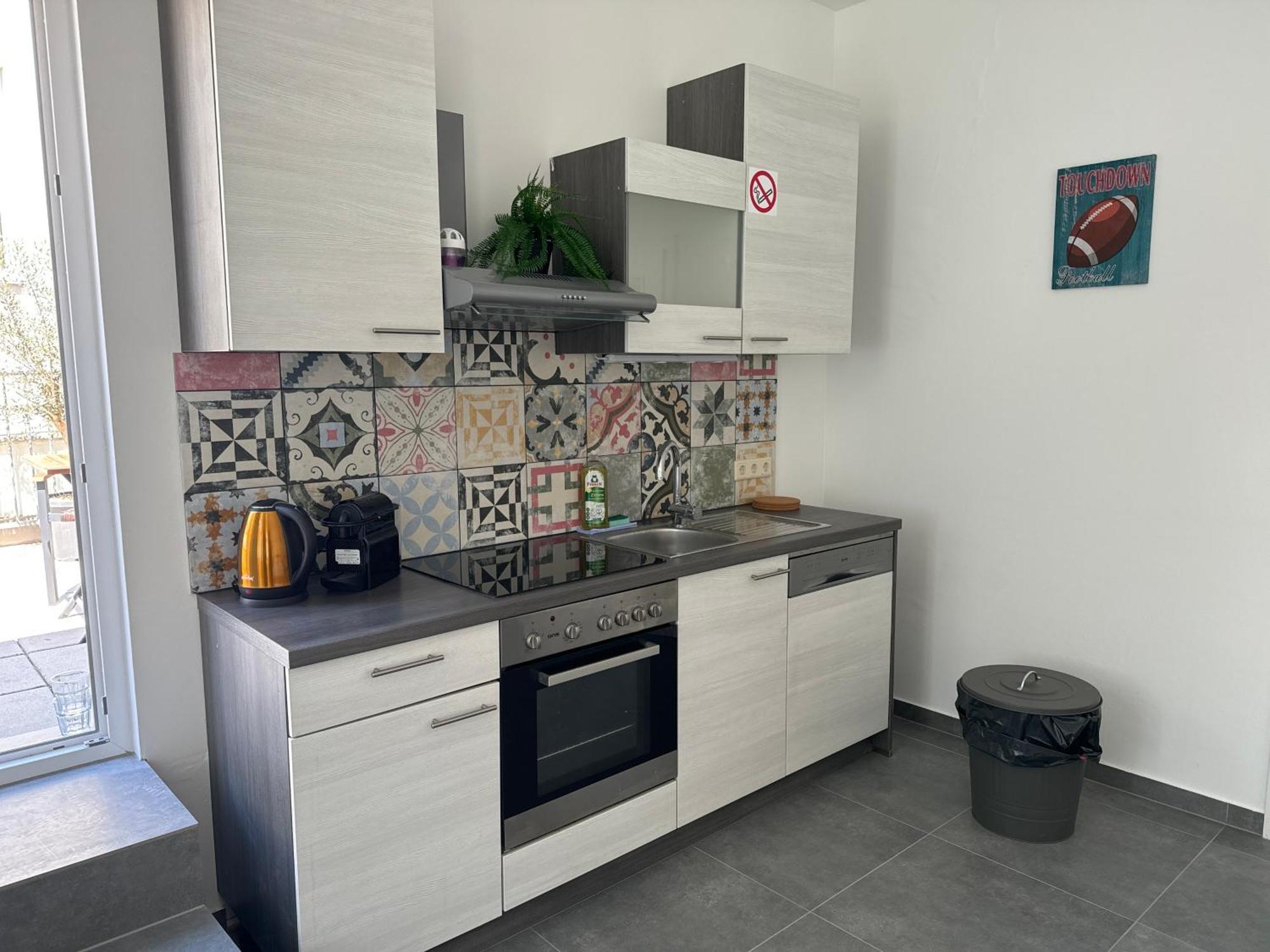 דירות וינה Klein Aber Fein Mit Terrasse מראה חיצוני תמונה